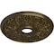 Ekena Millwork Apollo Ceiling Medallion (Fits Canopies up to 5 5/8"), 16 1/2"OD x 3 5/8"ID x 1 1/8"P, Brass CM16APBRS - alternate 2